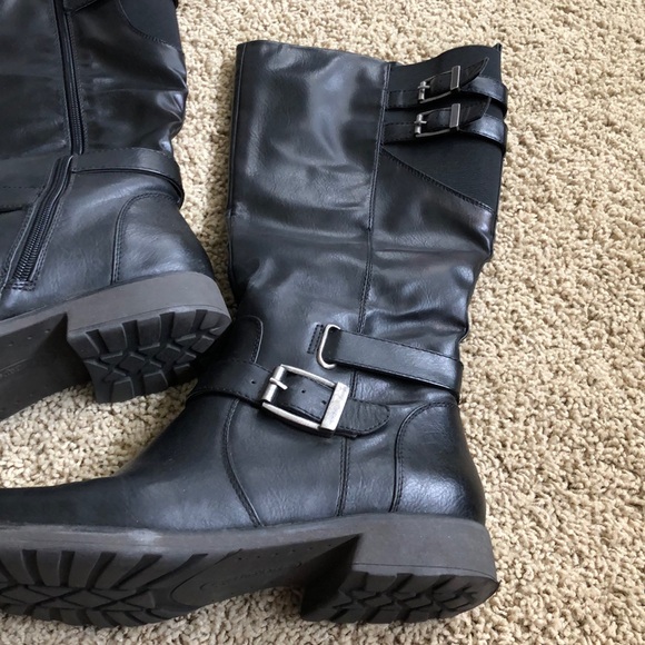 Black leather Boots - Picture 6 of 8